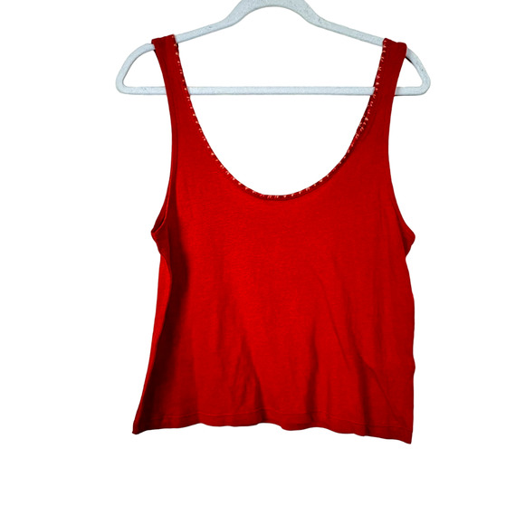 Intimately Free People Back To Basics Cami Top - Orange NWOT Size Small - Picture 1 of 7